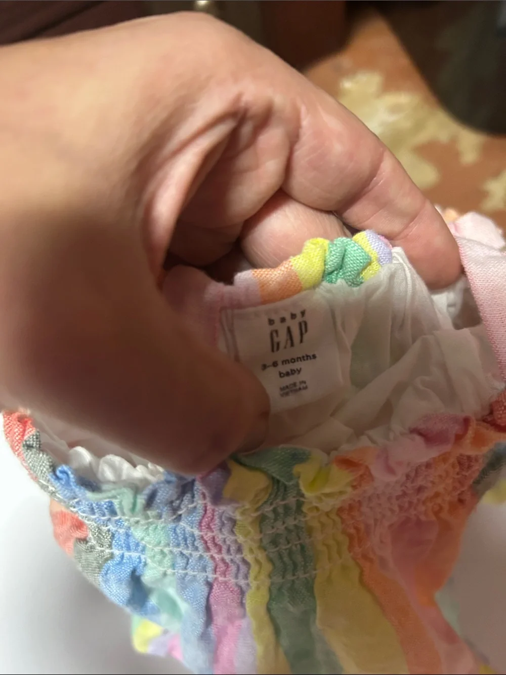 GAP Rainbow Stripe Two-Piece Set - Multicolor